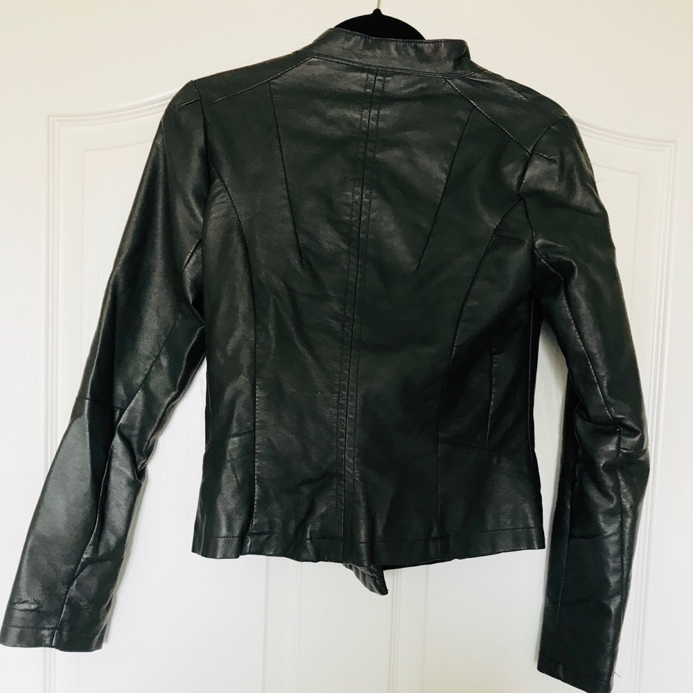 Faux leather jacket - Picture 2 of 4